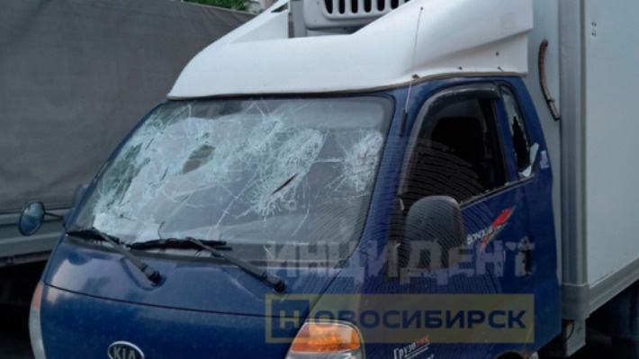 Новосибирец разгромил восемь машин топором в Ленинском районе — видео