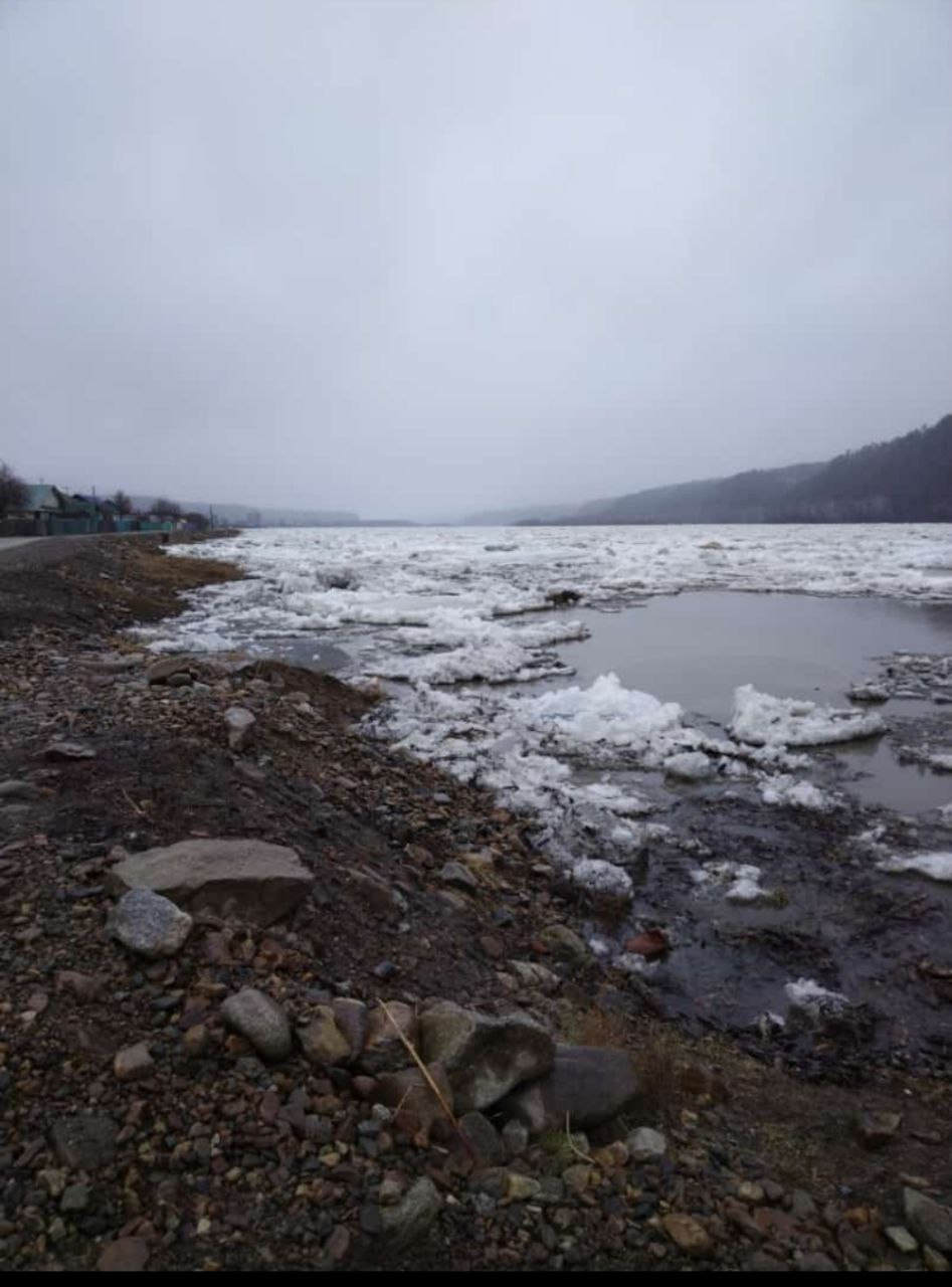 Участки в Забайкалье может подтопить из-за вставшего на реке льда