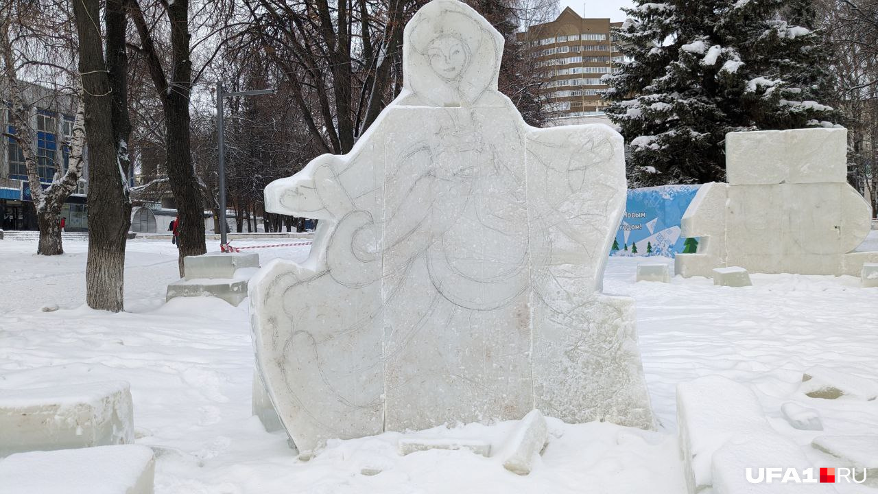 Главное чтобы Снегурочка не растаяла при плюсовой температуре