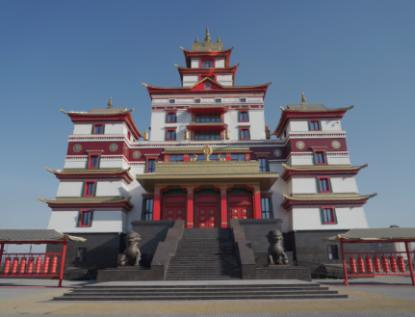 В Туве открылся крупнейший буддийский монастырь в стране. Взгляните на его этажи