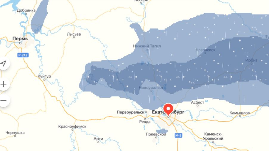 Карта осадков челябинской области онлайн в реальном