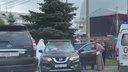 Гости свадьбы в пригороде Челябинска попали в ДТП. Видео