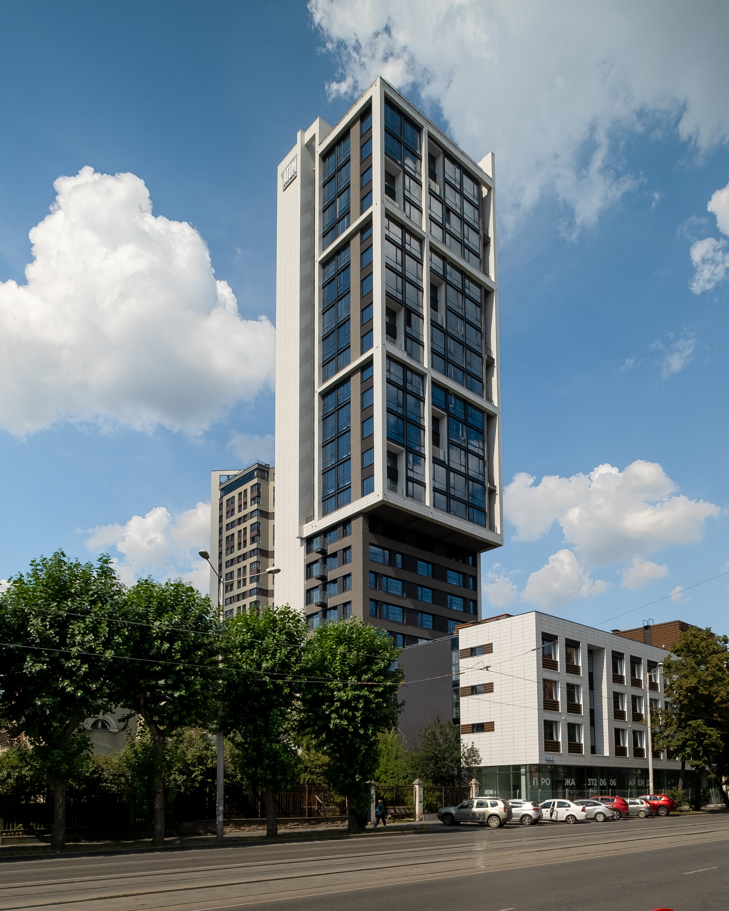 «Гаринский Residence» — новый яркий архитектурный акцент центральной части города от «Атомстройкомплекс», расположенный рядом с Дворцом молодежи и парком «Гаринский Residence» — новый яркий архитектурный акцент центральной части города от «Атомстройкомплекс», расположенный рядом с Дворцом молодежи и парком