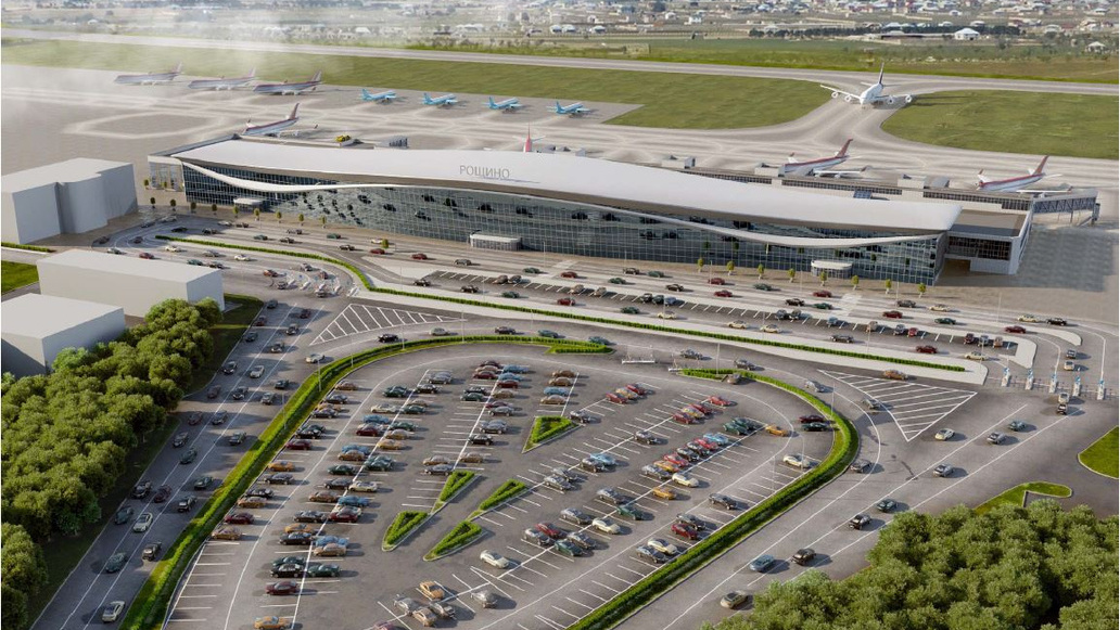 Масштабная переделка аэропорта Рощино завершится в 2027 году. Как идут работы — в одном видео