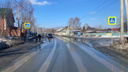 В Новосибирске ищут водителя, сбившего двух школьников на пешеходном переходе