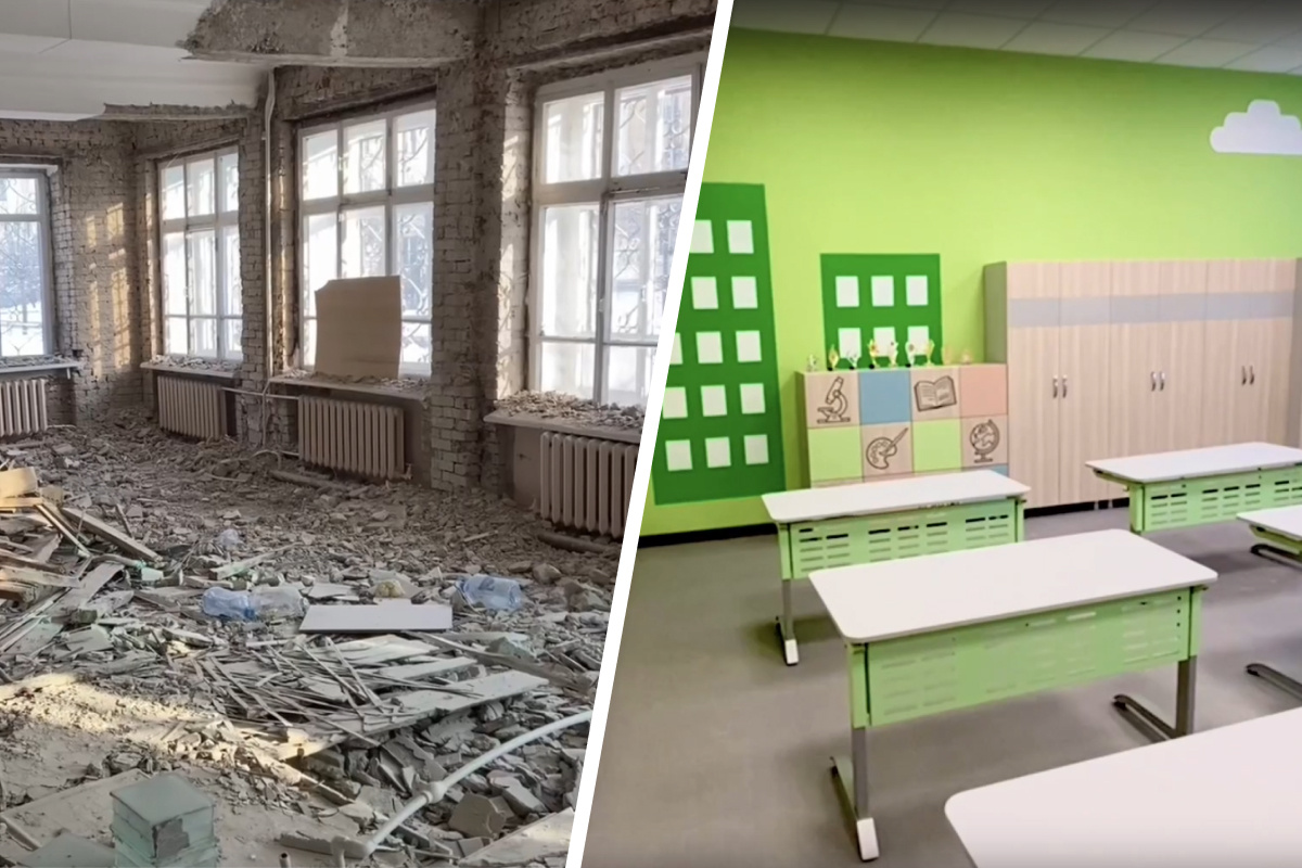 В Нижнем Тагиле отремонтировали самую старую школу города: невероятные кадры до и после