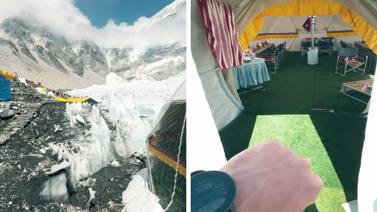Баня, кухня и ковер: казанский блогер показал необычный отель на высоте 5 тысяч метров