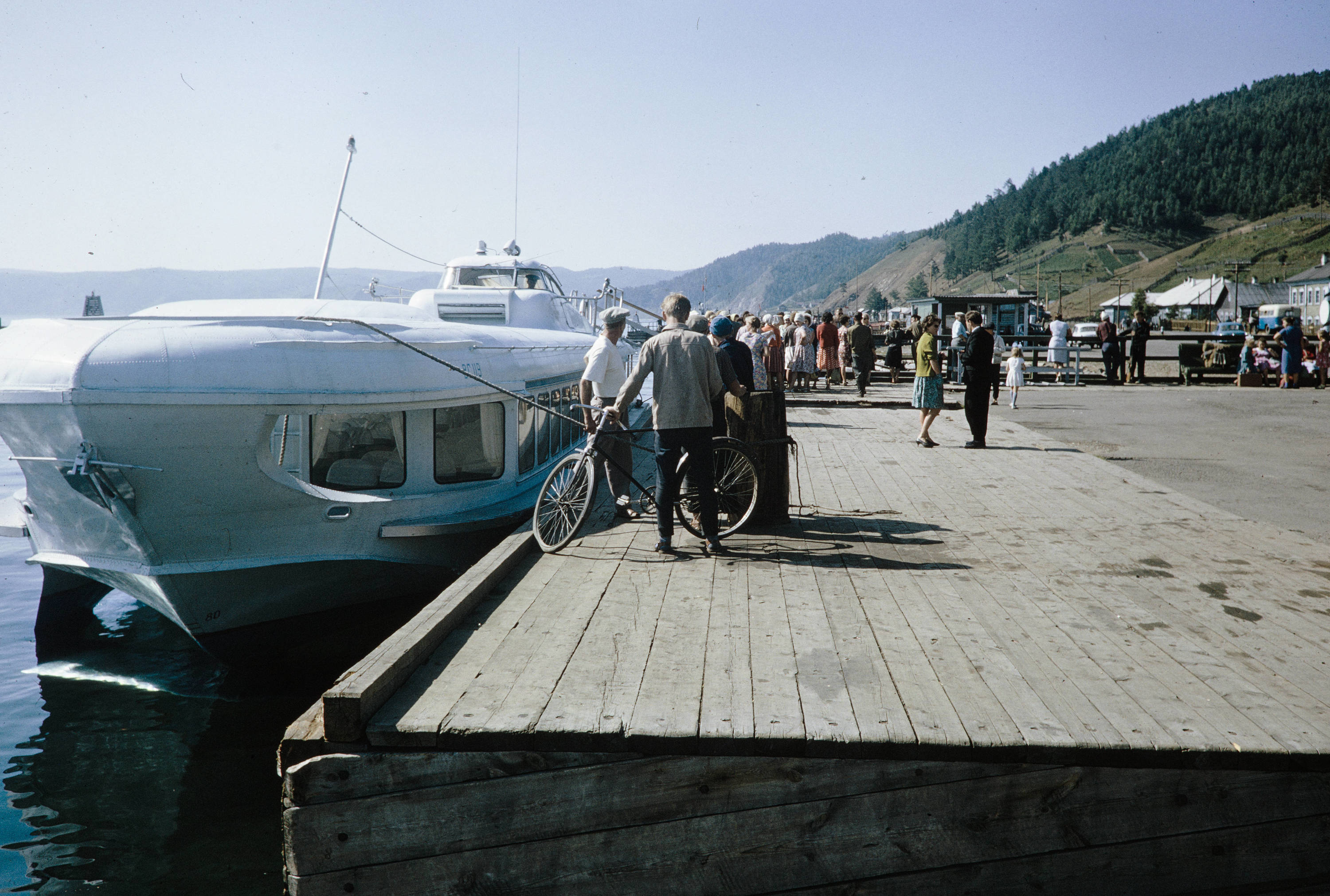 «Ракета» у пассажирской пристани, 1964 год