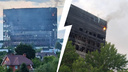 Есть высокая угроза обрушения. Что сейчас творится у вспыхнувшего здания НИИ в Подмосковье: фото и видео