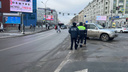 Автоинспекторы ловили водителей на площади Ленина — фото с места