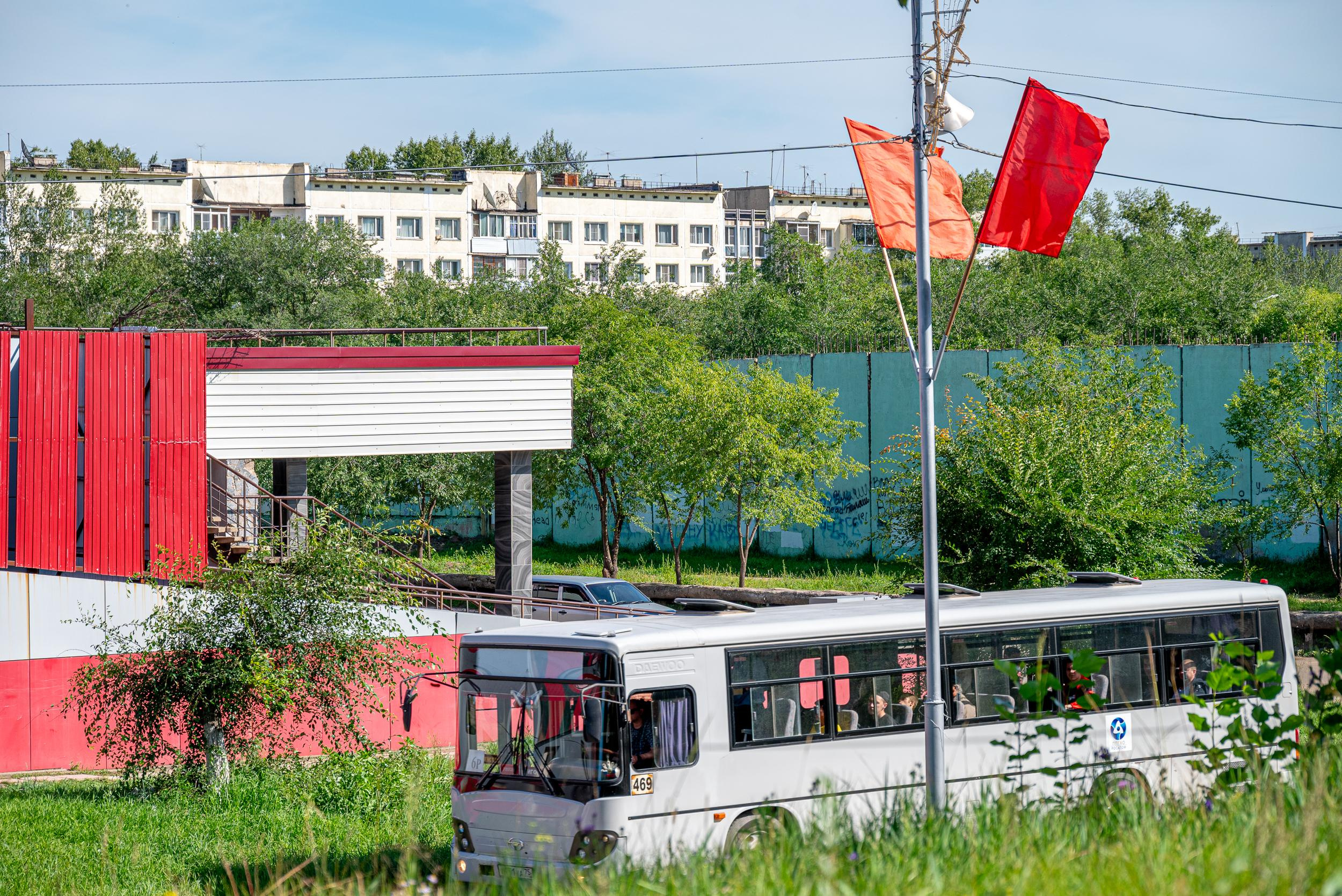 Муниципальный автобус № 87 в Чите возобновил движение с 16 октября