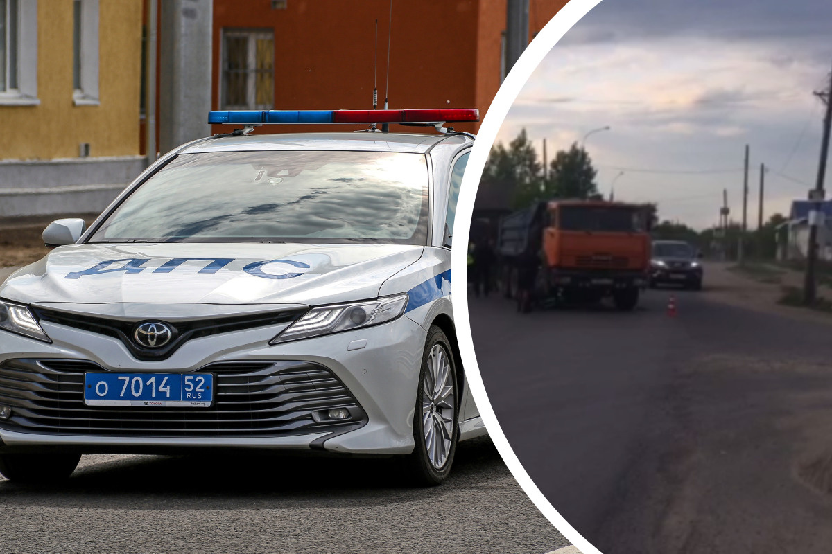Девочку сбил камаз