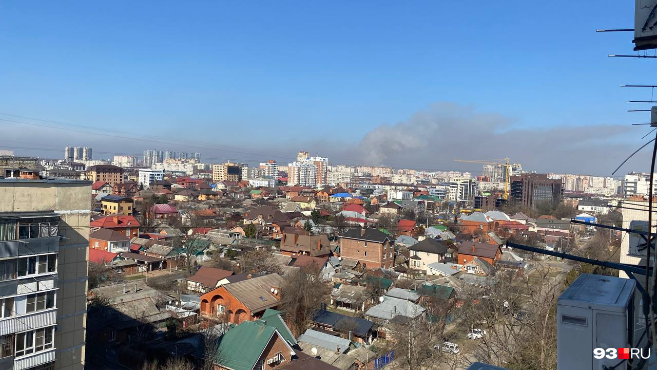 Дым видно из центра Дым видно из центра