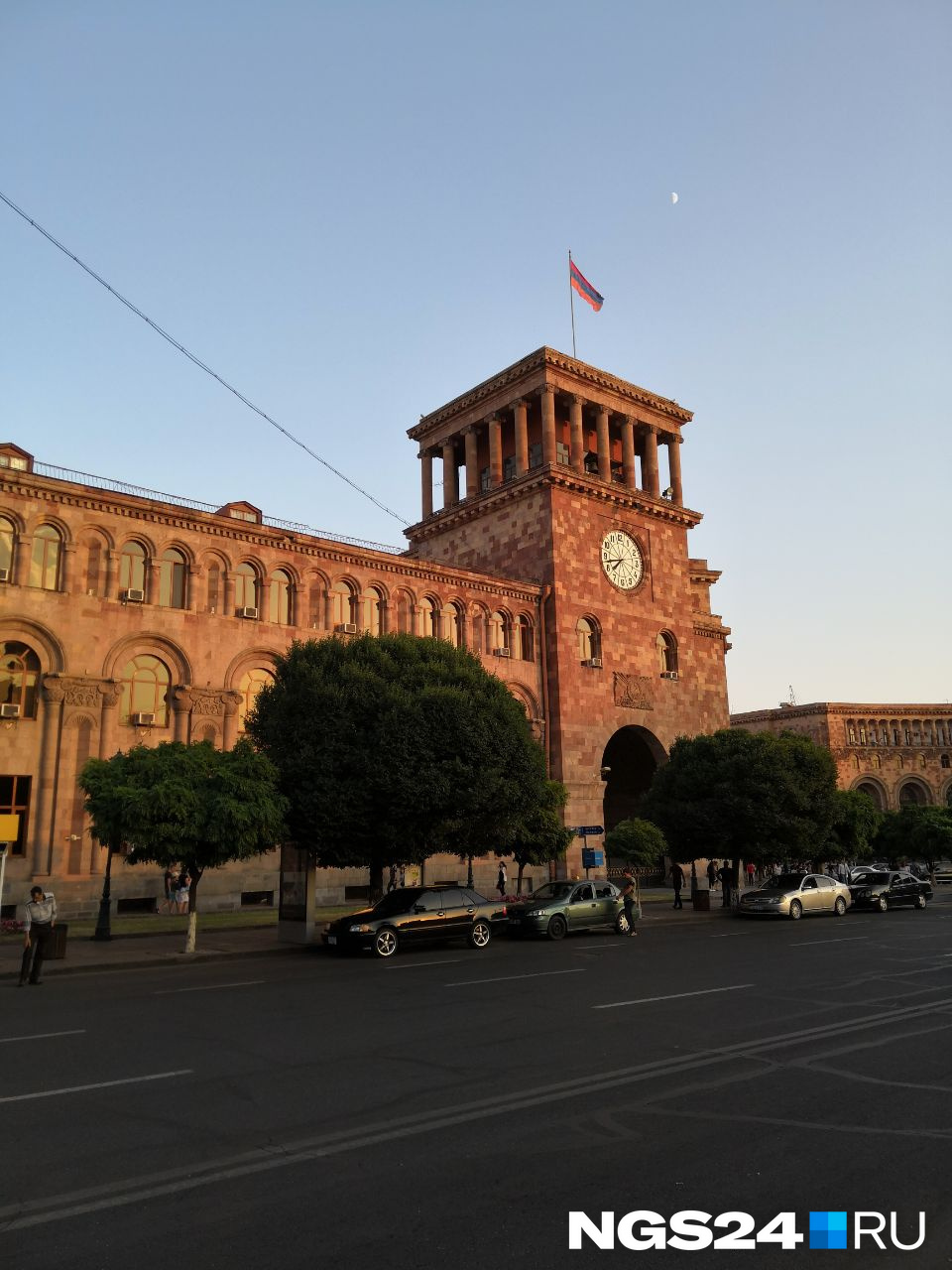Площадь Республики в центре Еревана