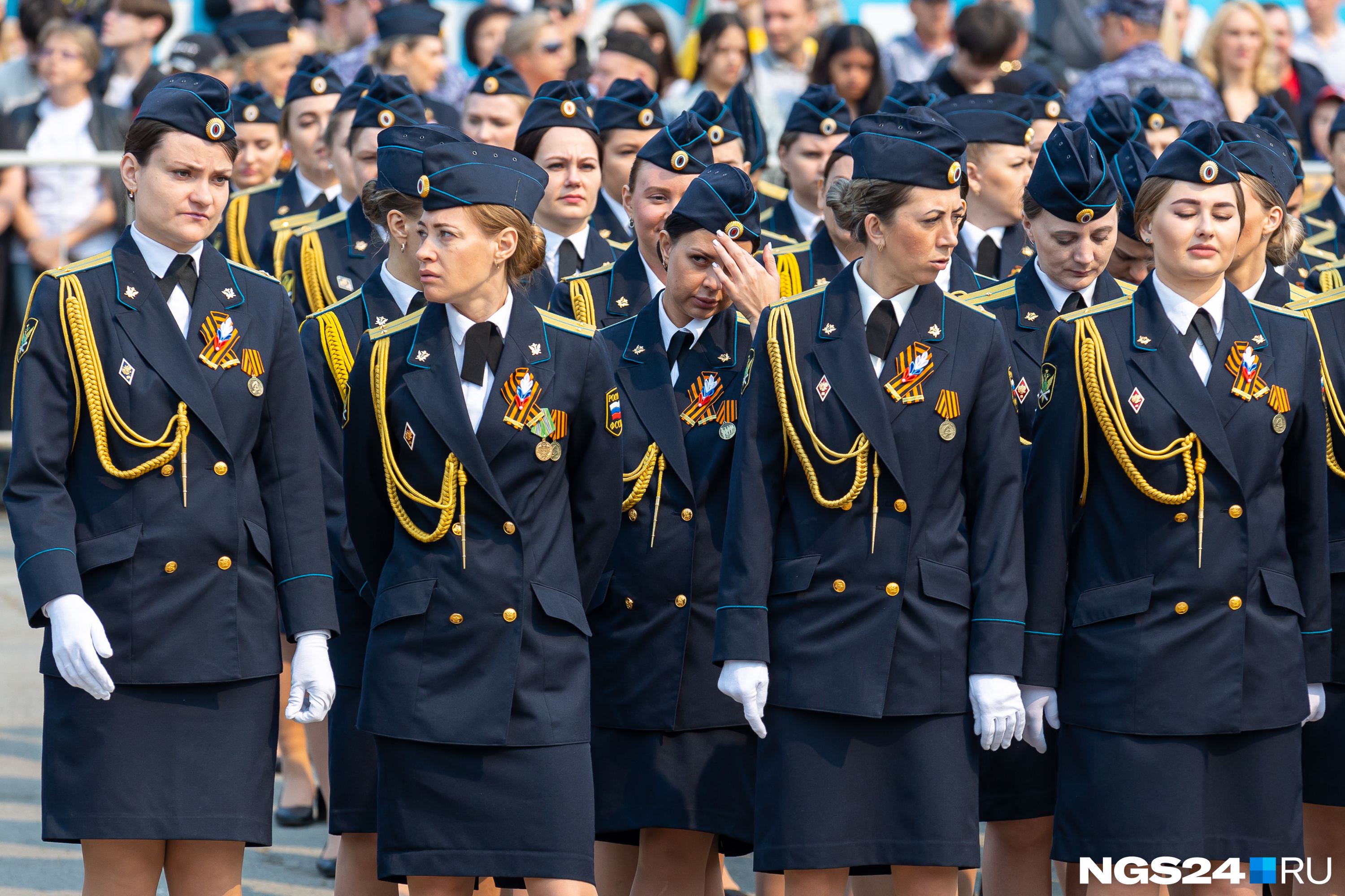 Парад в красноярске сегодня