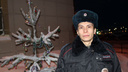 На Южном Урале во время метели полицейский спас замерзавшего в лесу тяжелобольного человека