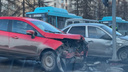 В центре Архангельска случилось ДТП: фото выложили очевидцы