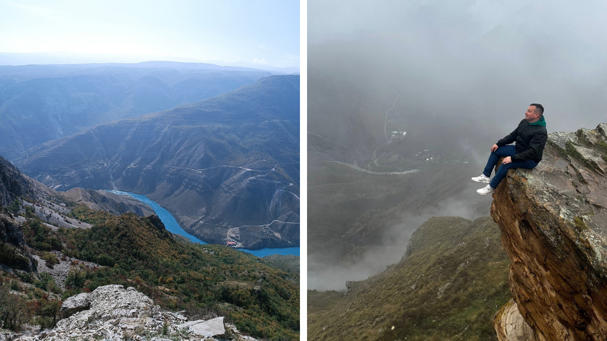 «Я набрался смелости и прыгнул в каньон»: житель Кургана рассказал, как отдохнул в Дагестане всего за пять дней