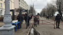 Площадь Мира в Архангельске временно перекрыли: узнали почему