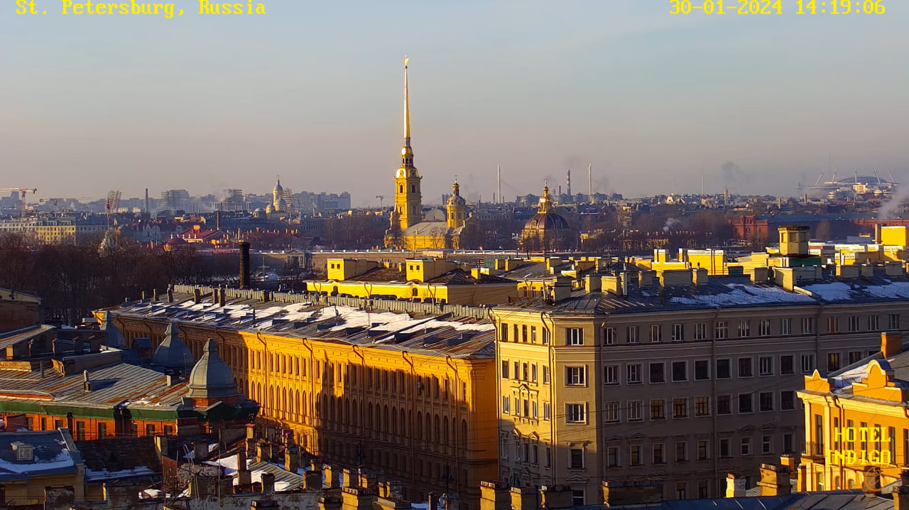 Репетиция весны в Петербурге: смотрите, как расчистилось небо