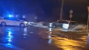 Под Новосибирском полиция бросилась в погоню за «Тойотой» — видео преследования