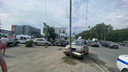 Три автомобиля столкнулись на Гусинобродском шоссе — пятилетнюю девочку увезли на скорой