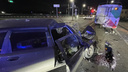В Ярославле автомобиль влетел в троллейбус. Один человек пострадал
