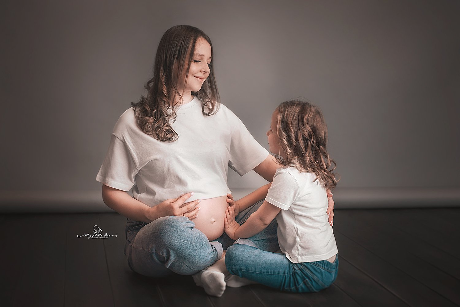 Семейная фотосессия беременных