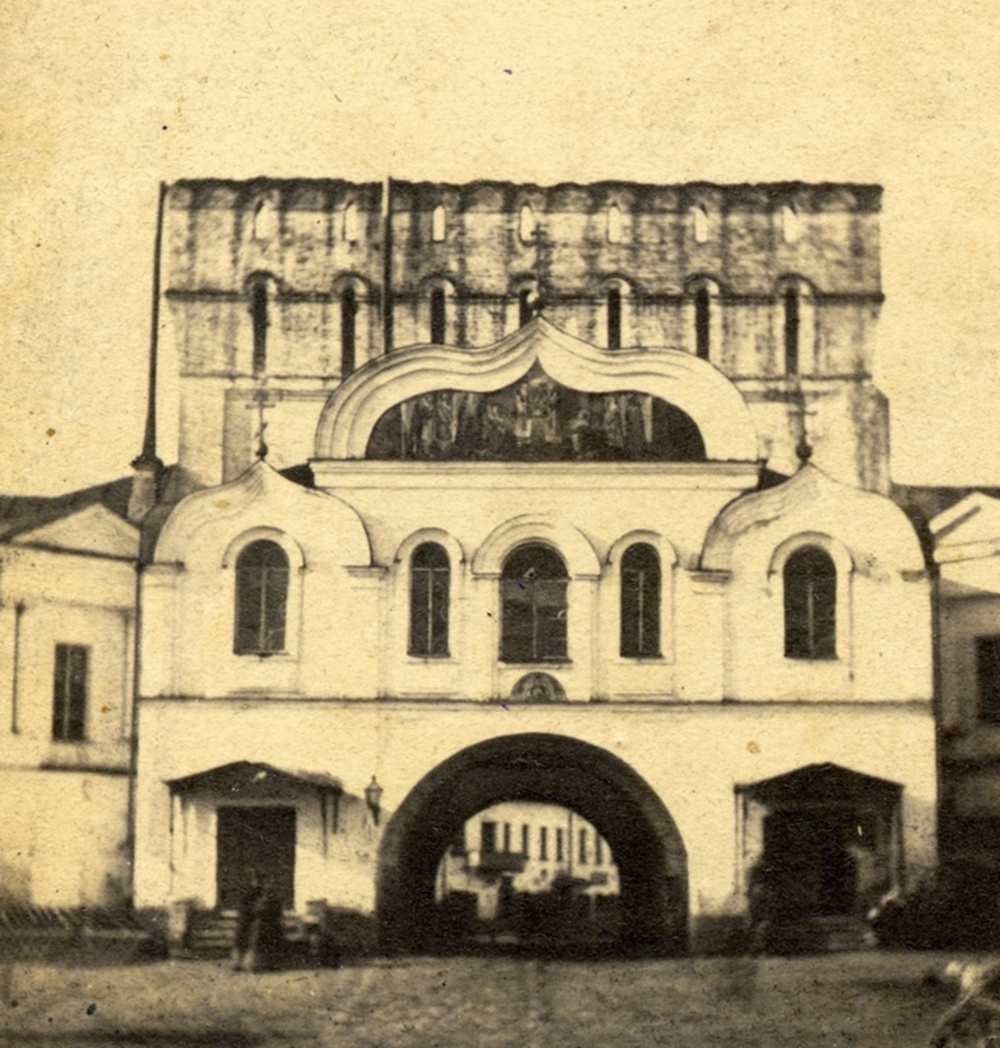 Знаменская церковь, построенная в 1861 г. Фото 1870-х гг.