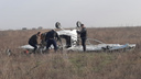 Под Волгоградом упал самолет. Пилот погиб