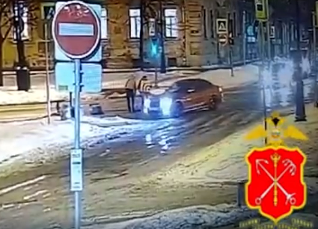 Кадр из видео ГУ МВД по Петербургу и Ленобласти