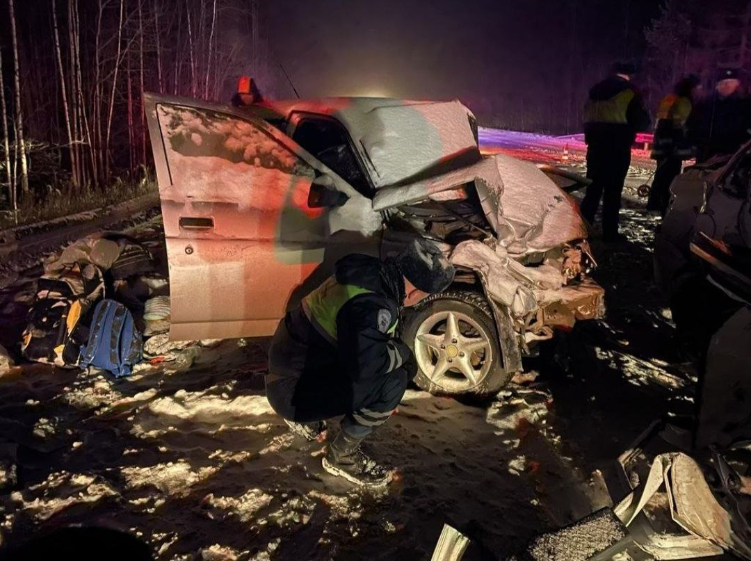 Стало известно, как произошла смертельная авария на Урале, где пострадали пять человек