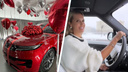 Не смогла сдержать эмоции. Актриса из Ярославля показала новый автомобиль за 18 млн рублей