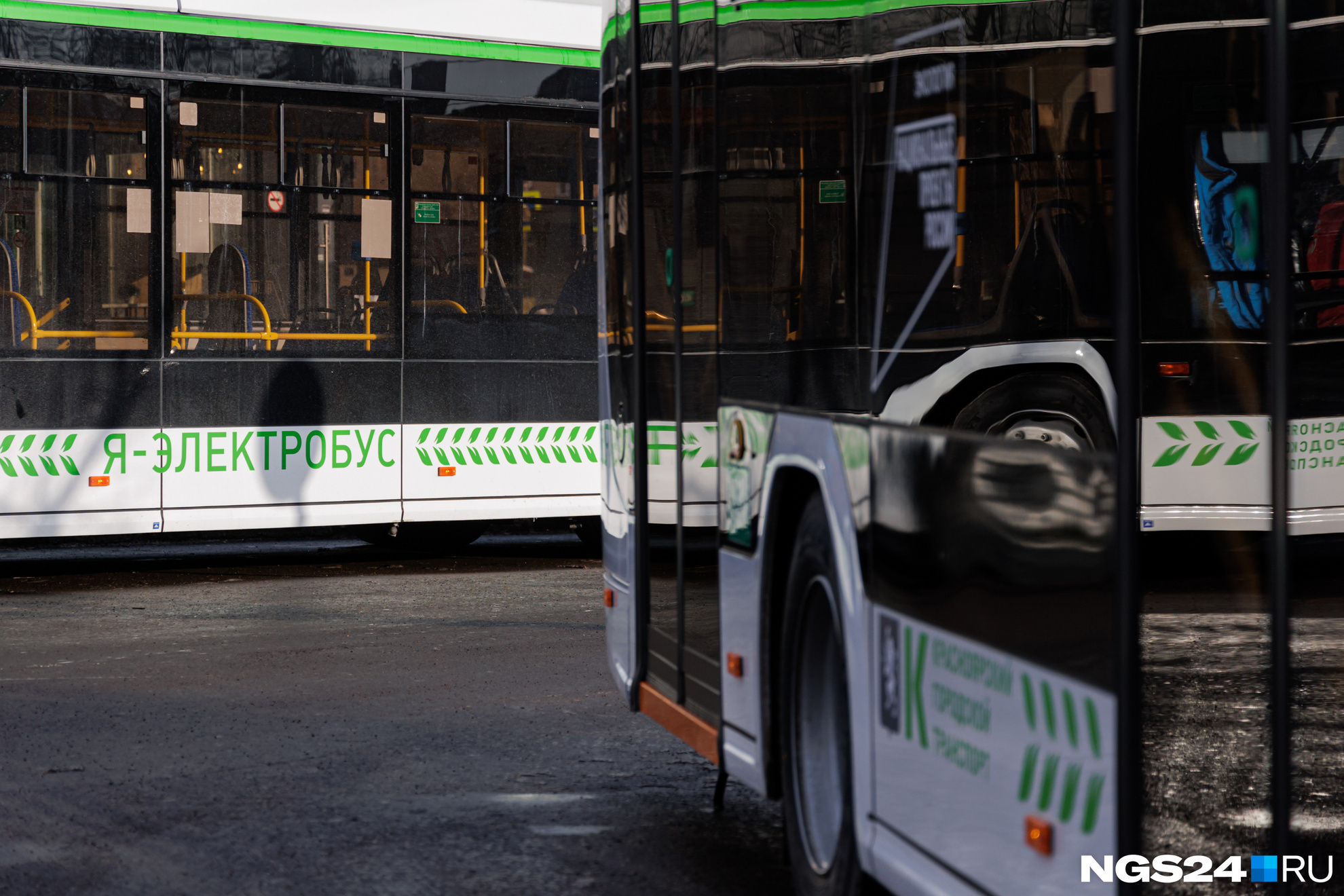 «Чуть подуло и заглохло»: красноярцы заметили, что в новом электробусе сломался кондиционер