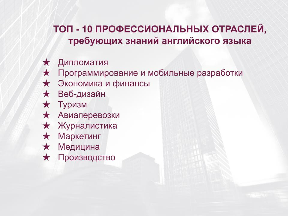 Программы профессиональной переподготовки для специалистов самых разных областей Программы профессиональной переподготовки для специалистов самых разных областей