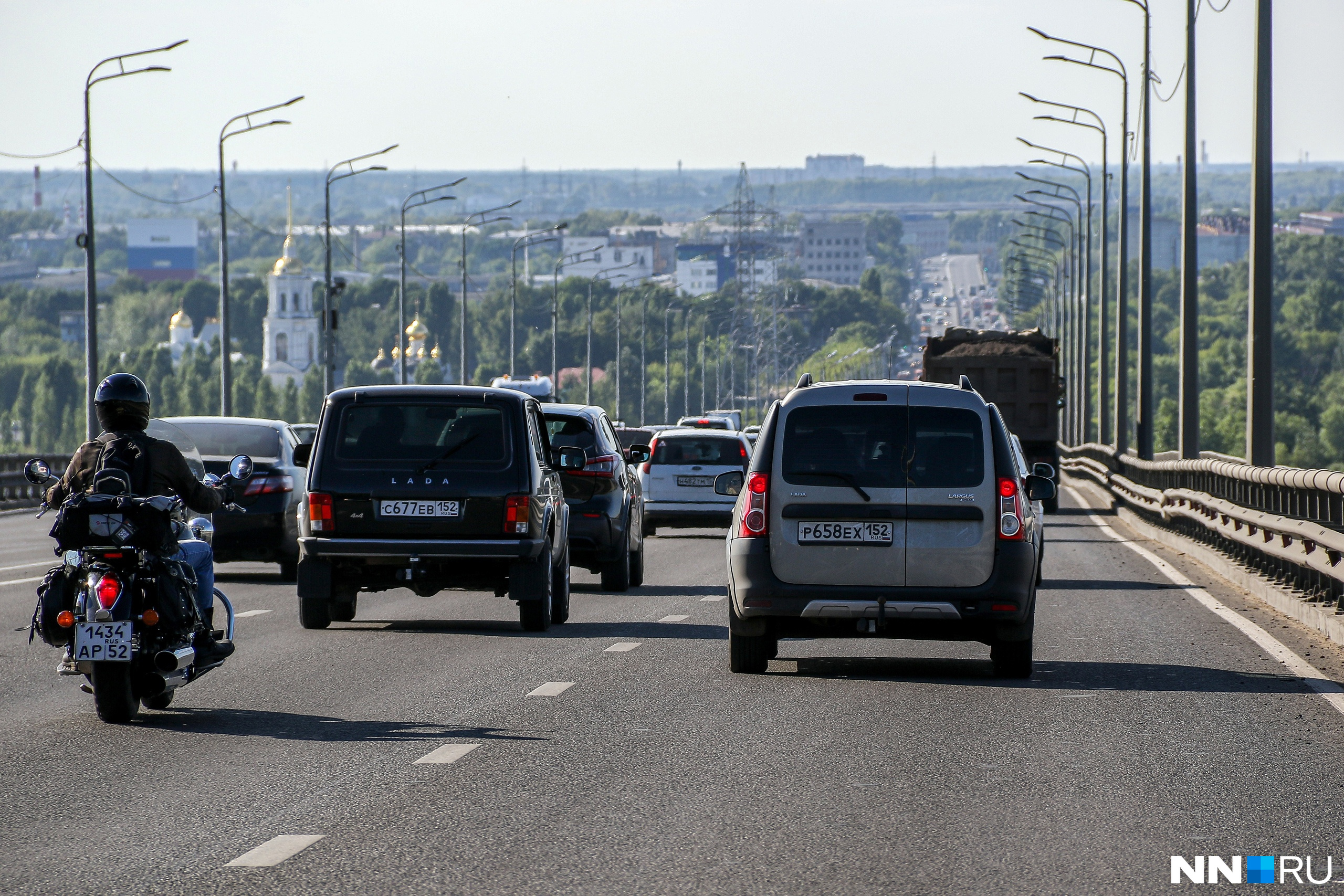 Поездки без пробок? Выделенку для автобусов планируют ввести на Мызинском мосту в Нижнем Новгороде