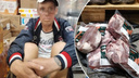Новосибирский вор Щербак попался на краже свиной шейки — он хотел выменять ее на наркотики