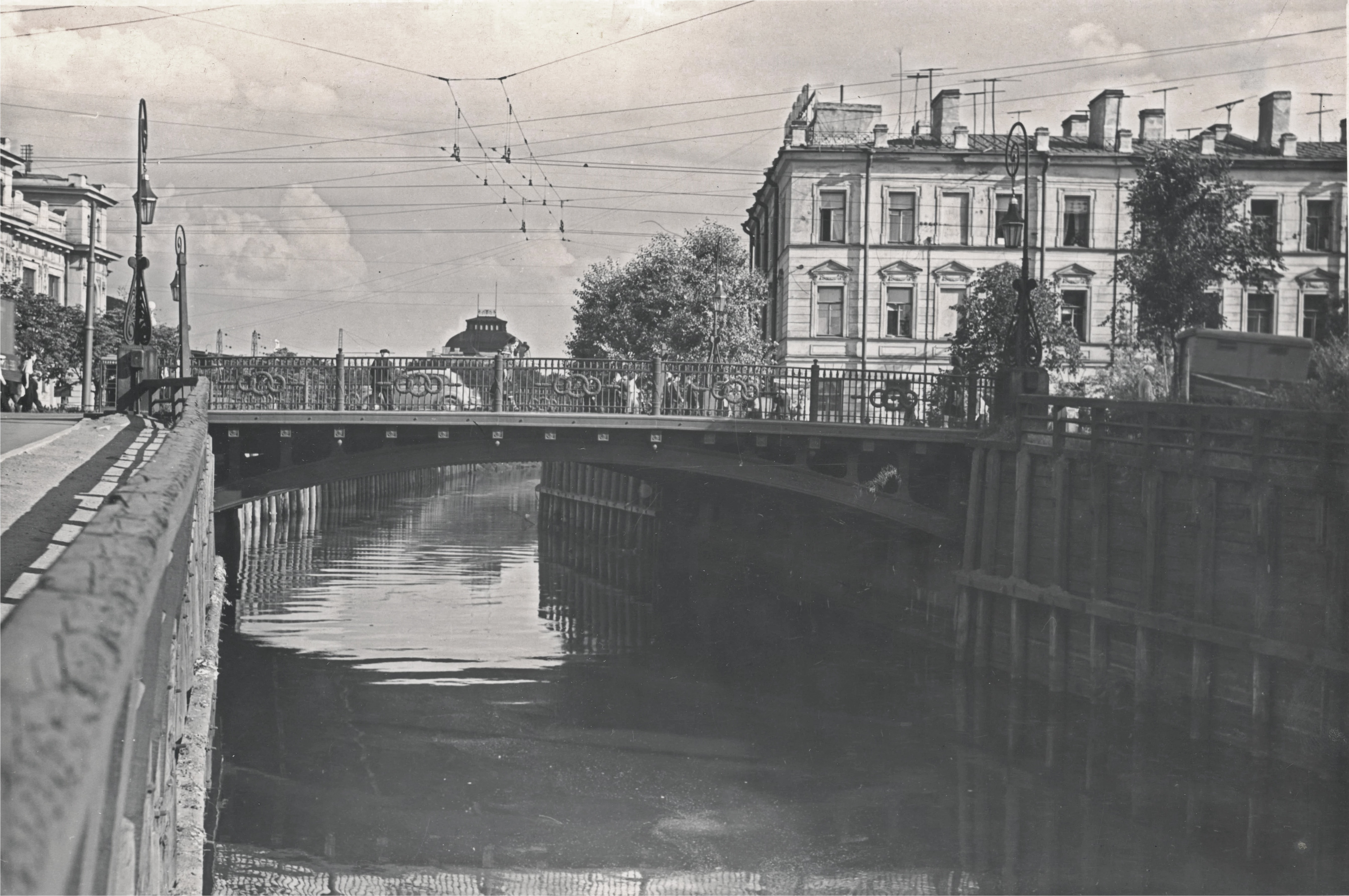 Введенский мост на Загородном проспекте, <nobr class="_">1955 — 1965 гг.</nobr>