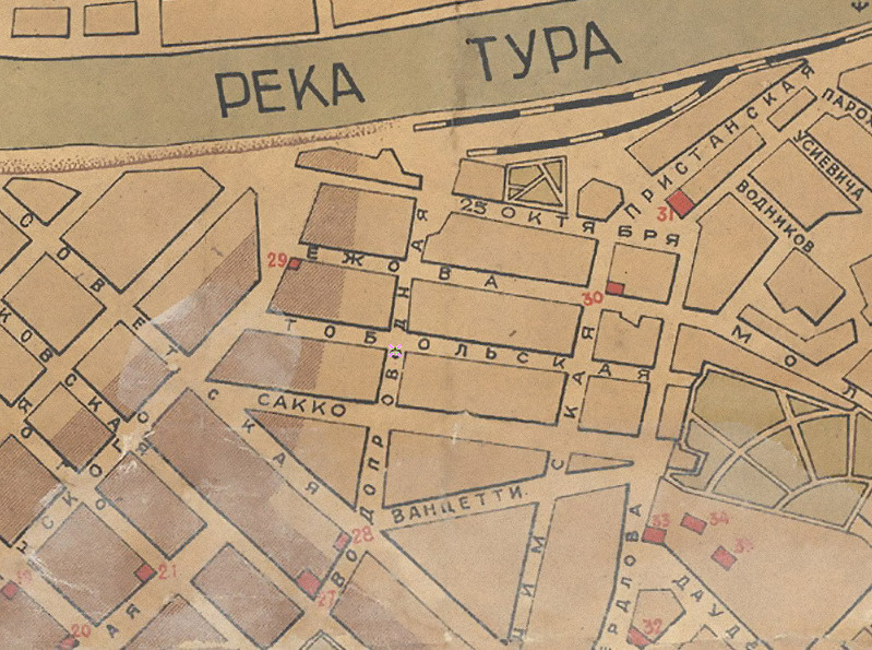 Карта 1937 года