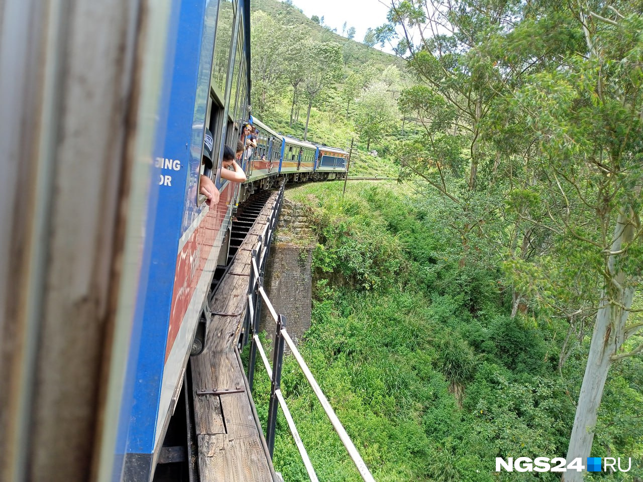 Поезд Элла — Канди, маршрут, внесенный в мировую сокровищницу достопримечательностей ЮНЕСКО