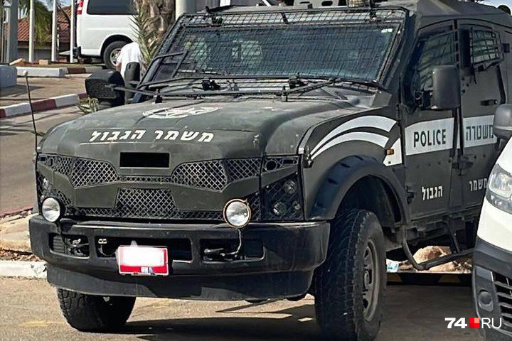 Так выглядит бронированный автомобиль подразделения военизированной полиции «Магав»