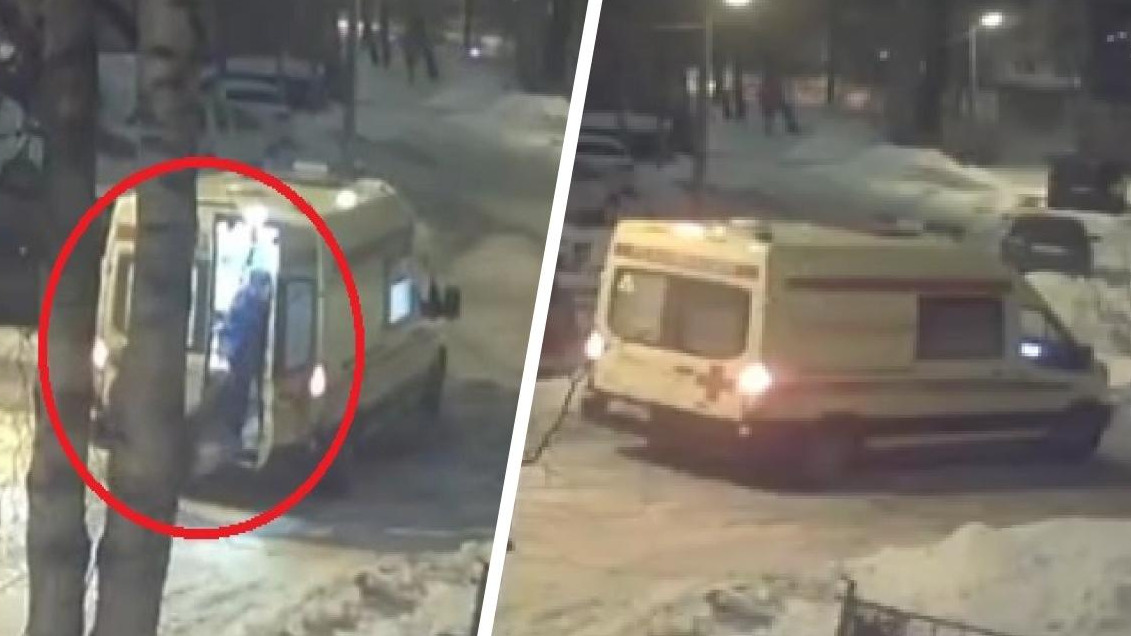 В Архангельске пьяного мужчину выволокли из машины «скорой» и оставили на снегу: что будет медикам