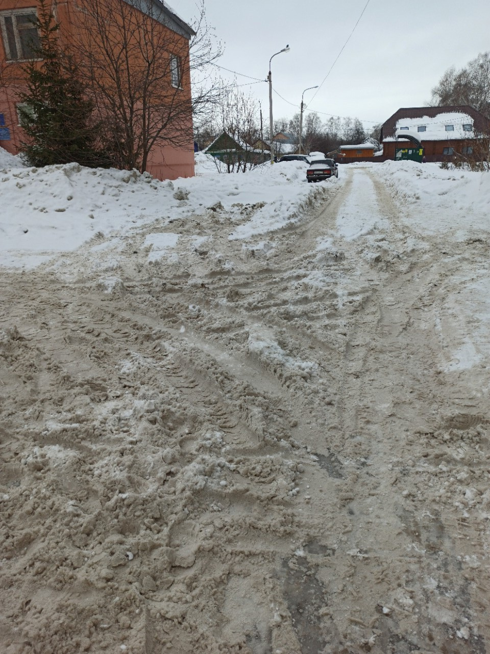 Дворы в Затоне — настоящее бедствие