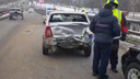 Массовое ДТП на метромосту: на спуске к Московскому вокзалу столкнулись пять машин