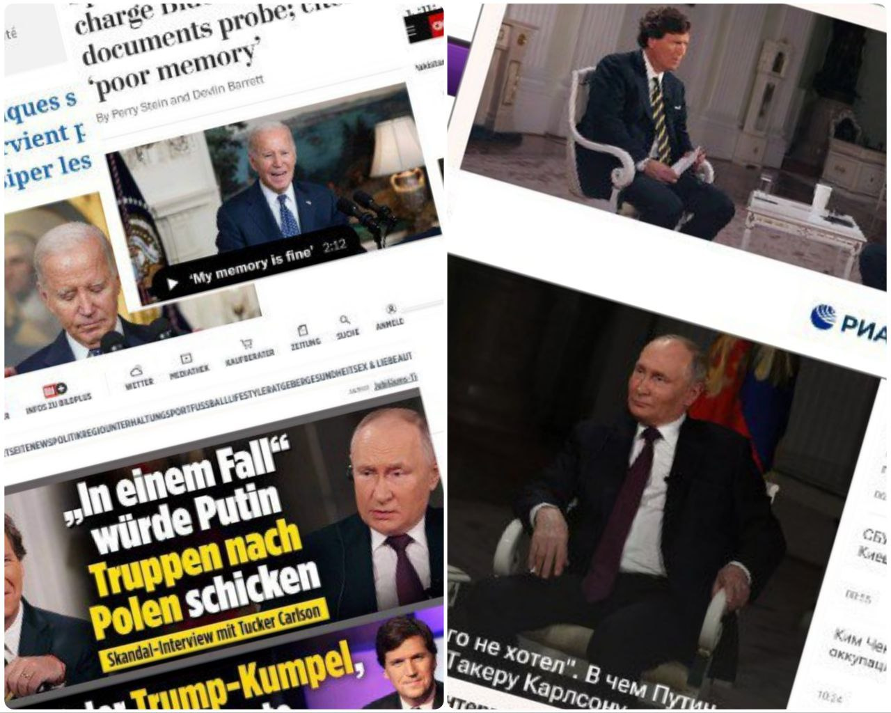 Что пишут мировые СМИ об интервью Путина американскому журналисту