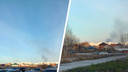 «Иссиня-черный»: жительница Новосибирска заметила густой дым на ТЭЦ-2