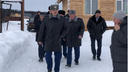 «Нарушение сроков»: заместитель генпрокурора РФ проверил, как в Зауралье строят дома для погорельцев