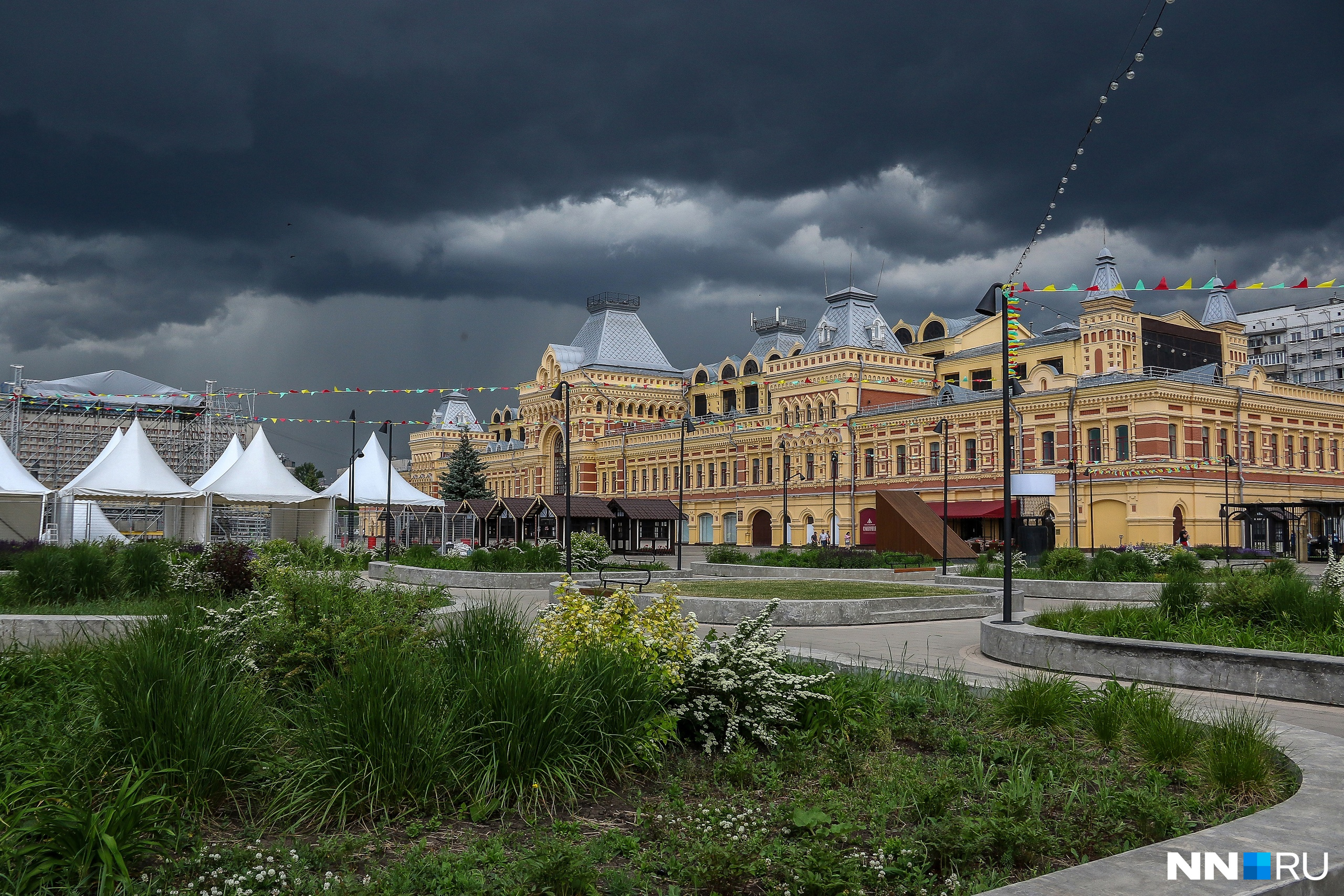 МЧС предупредило нижегородцев о надвигающемся сильном дожде