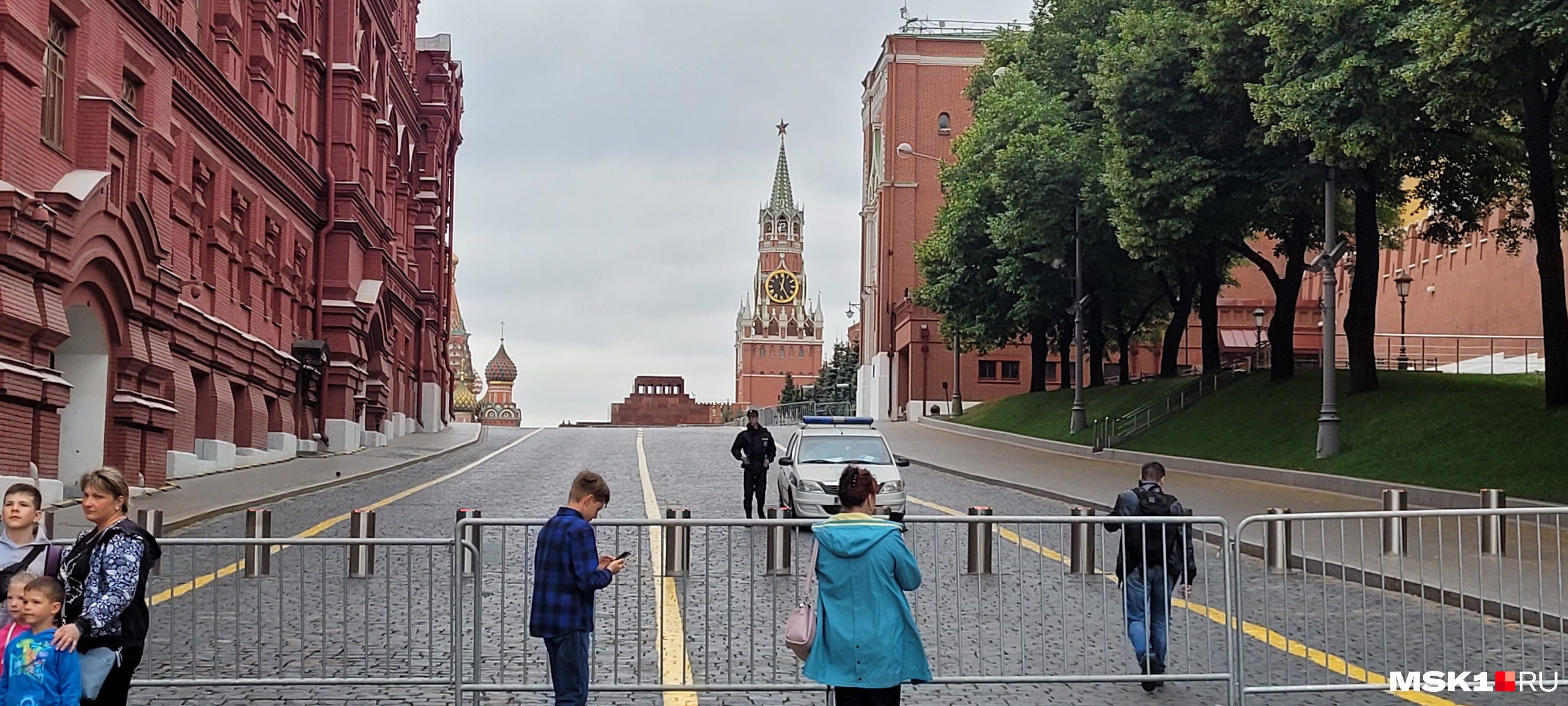 как сейчас выглядит красная площадь в москве