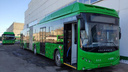 В Челябинске на популярный маршрут вывели новые автобусы-«гармошки»